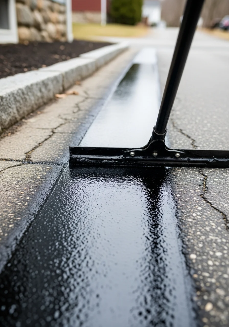 Close-up of skilled hands performing detailed work on a home exterior or interior feature.